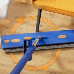 KIT 7 Conjunto De Esfregão E Balde Dobrável De Microfibra Com Raspador De Desaguamento