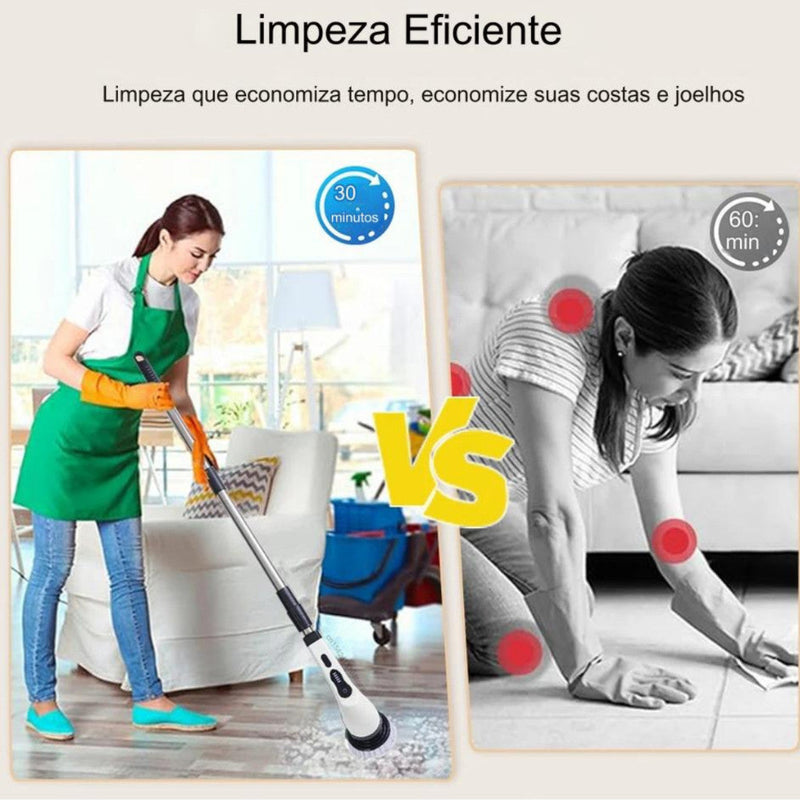 Esfregão Elétrico 9 Em 1 Sem fio - CLEANEW®